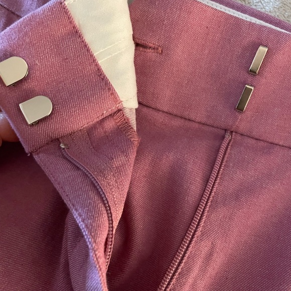 Rose pink colored work pants - Picture 2 of 3